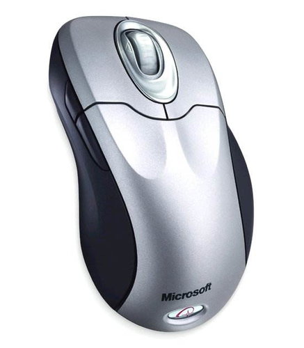 Myš Microsoft Wireless IntelliMouse Explorer - platinová, bezdrátová optická - Mouse - Main image