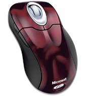 Myš Microsoft Wireless IntelliMouse Explorer - červený oheň, bezdrátová optická - Mouse