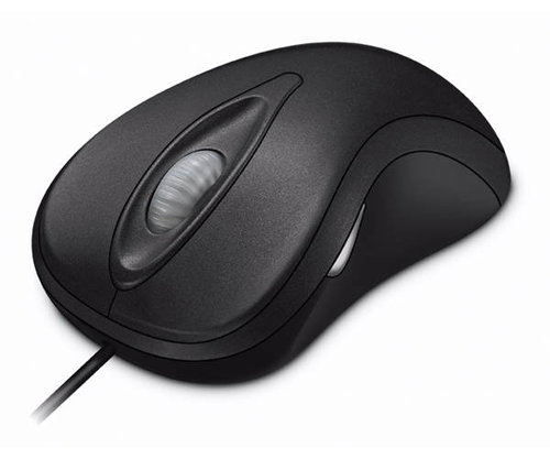 Myš Microsoft Laser Mouse 6000 černá (black), laserová - 1000dpi, PS/2 + USB - Mouse - Main image