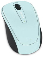 Microsoft Wireless Mobile Mouse 3500 Aqua Blue Gloss (Limited Edition) - Mouse