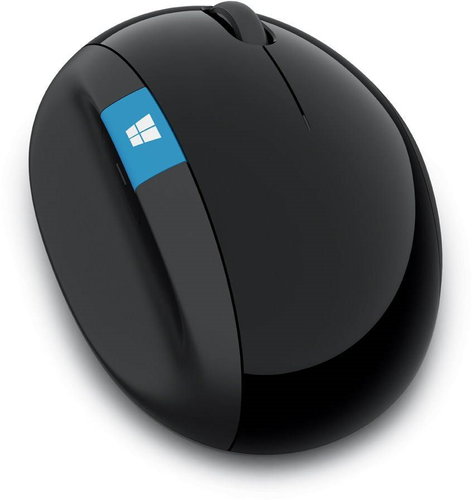 Sculpt Microsoft Wireless Ergonomic Mouse, black - Mouse - Main image