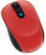 Microsoft Sculpt Mobile Mouse Wireless, červená - Myš