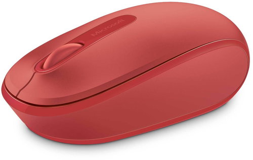 Microsoft Wireless Mobile Mouse 1850 Flame Red - Mouse - Main image