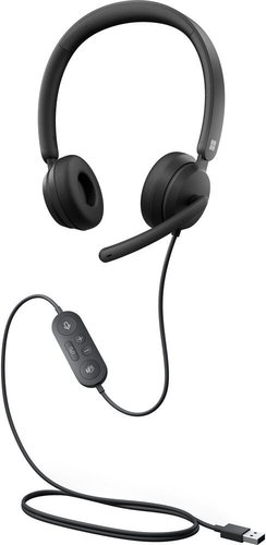 Microsoft Modern USB Headset For Business - schwarz Hauptbild Microsoft Modern USB Headset For Business - schwarz - Kopfhörer - Hauptbild