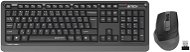 A4tech FGS1035Q, grau - Tastatur/Maus-Set
