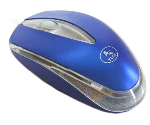 A4tech OP-3D modrá - Mouse - Main image