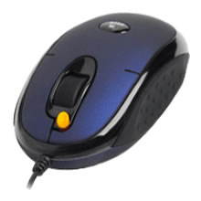 Myš A4tech MOP-20D modrá - Mouse - Main image