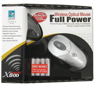 Myš A4tech RP-648, rádiová/optická s přijímačem nabíjejícím AA baterie