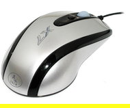 Myš A4tech X710 optická stříbrná (silver), 1000dpi, PS/2 + USB - Mouse