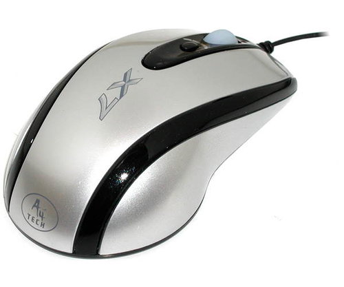 Myš A4tech X710 optická stříbrná (silver), 1000dpi, PS/2 + USB - Mouse - Main image