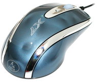 Myš A4tech X718 optická modrá (blue), 2000dpi, PS/2 + USB - Mouse