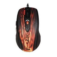 Myš A4tech X-750BF laserová červená (red), 2500dpi, USB - Mouse