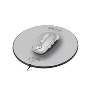 A4tech NB-57D bezdrátová optická indukční s podložkou stříbrná - Myš