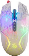 A4tech Bloody N50 Neon biela s neónovým podsvietením - Herná myš