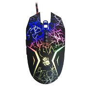 A4tech Bloody N50 Neon Black Mouse mit Neon-Hintergrundbeleuchtung - Gaming-Maus