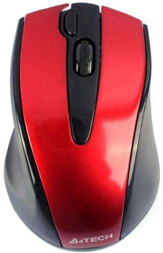 A4tech G9-500F-3 V-track red/black - Mouse - Main image