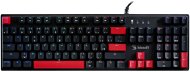 A4tech Bloody S510R ohnivě černá, USB, CZ - Herní klávesnice