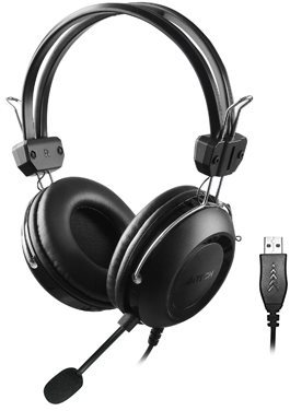 A4tech HU-35 USB, Black Main image A4tech HU-35 USB, Black - Gaming Headphones - Main image