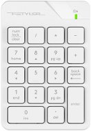 Numerická klávesnice A4tech FSTYLER, bílá - Numerická klávesnice
