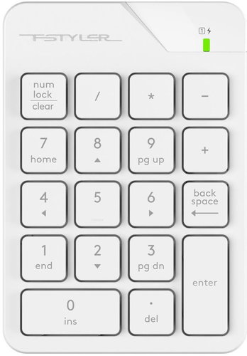 A4tech FSTYLER, bílá - Numerická klávesnice - Hlavní obrázek