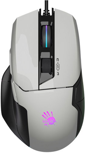 A4tech BLOODY W70MAX, White - Gaming Mouse - Main image
