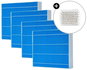 Air Humidifier Filter Meaco Set of 4 humidifying filters and Silvertex® insert for Meaco Armin® 680 humidifier - Filtr do zvlhčovače vzduchu