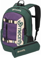 Meatfly Basejumper 22 l, Botanical/Purple - School Set