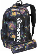 Meatfly Basejumper 22 l, Dark Aquarel - School Set
