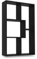 Meblocross Regál Uskon I, Černá - Shelving Unit