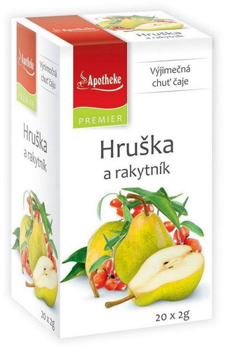 Apotheke PREMIER Pear and Sea Buckthorn Tea 20 x 2g - Tea - Main image