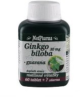 Ginkgo Biloba + Guarana - 67 Tablets - Ginkgo Biloba