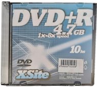 X-Site DVD-R 10 pck slim box - Média