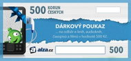 Electronic gift voucher Alza.cz for the purchase of e-books, audiobooks, magazines and films worth C - Voucher