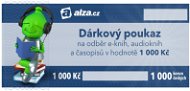 Elektronický dárkový poukaz Alza.cz na nákup e-knih, audioknih a časopisů v hodnotě 1000 Kč - Voucher
