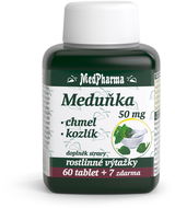 MedPharma Meduňka 50 mg + Chmel + Kozlík - 67 tablet - Doplněk stravy