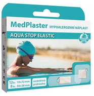 MPH-5203 MedPlaster Patch AQUA Stop 12 pcs 19x72mm, 8 pcs 38x38mm - Plaster