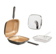 Livington Black Doubletta Deluxe Pan - Pan