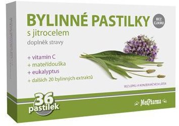 Herbal Lozenges with Plantain - 36 pcs - Herbal Lozenges - Main image