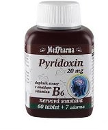 Vitamín B Pyridoxín (vitamín B6) 20 mg – 67 tbl. - Vitamín B