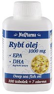 MedPharma Rybí olej 1000 mg - EPA + DHA - 107 tob. - Omega 3