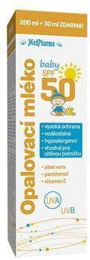 Suntan Lotion SPF50 Baby - 200ml + 30ml - Sun Lotion - Main image
