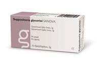 SUPPOSITORIA GLYCERINI SANOVA, Glycerin Suppositories Extra, 3g - Medical Device