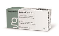 SUPPOSITORIA GLYCERINI SANOVA, Glycerin Suppositories for Children 1g - Medical Device