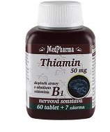 Vitamín B Thiamín (vitamín B1) 50 mg – 67 tbl. - Vitamín B