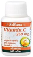 MedPharma Vitamin C 250 mg – 107 tbl. - Vitamín C