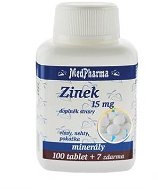 MEDPHARMA Zinc 15 mg 107 tbl. - Zinc