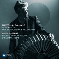 Cresens/Brussels Philharmonic: Piazzolla, Galliano: Concertos For Badoneon & Accordion... - Music CD