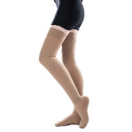 MEDIAL Medical Compression Thigh-High Stockings Class 1 Closed Toe - Black - Stockings