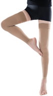 MEDIAL Medical Compression Thigh-High Leggings 1st CT footless - nude, size S - Stockings