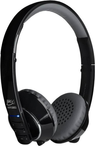 MEEaudio RUNAWAY 4.0 AF32 STEREO BLUETOOTH WIRELESS HEADPHONES WITH HIDDEN MICROPHONE (BLACK) - Wireless Headphones - Main image